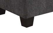 Ottoman - Gray - Wood - R&R Furniture Gallery (Fountain Valley, CA)