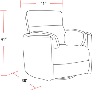 Radius - Manual Swivel Recliner