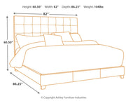 Dolante - Upholstered Bed - R&R Furniture Gallery (Fountain Valley, CA)