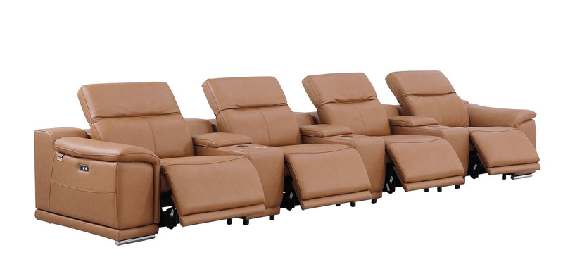 9762 - 7-Piece Modular Power Reclining Sofa With 4 Power Recliners
