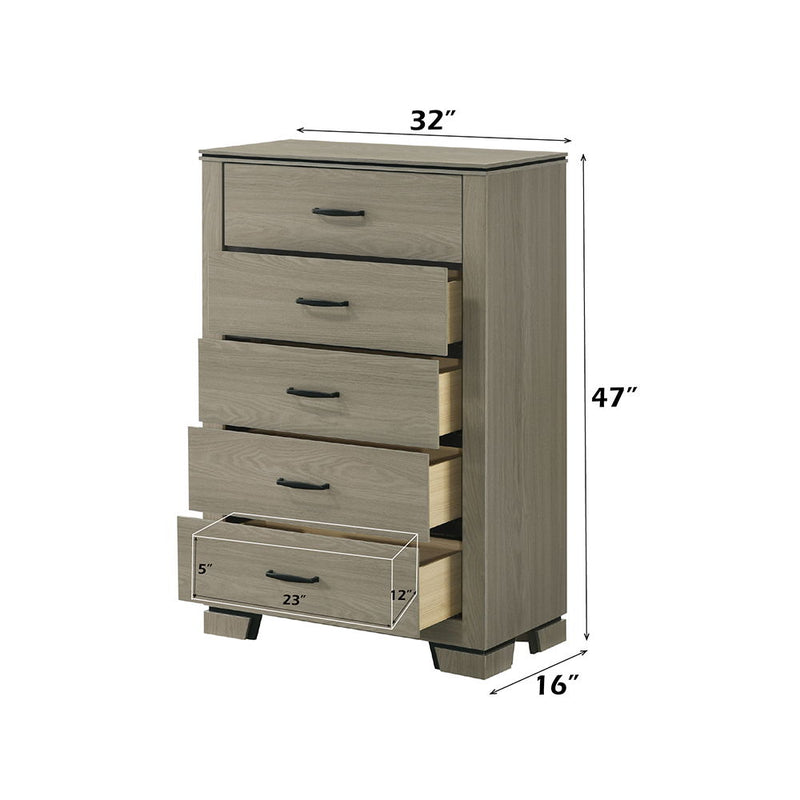 Joanna - Chest - Weathered Gray - R&R Furniture Gallery (Fountain Valley, CA)