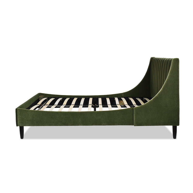 Aspen - Vertical Tufted Modern Headboard Platform Bed Set - R&R Furniture Gallery (Fountain Valley, CA)