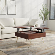 Hunter - Handcrafted Lift Top Coffee Table - R&R Furniture Gallery (Fountain Valley, CA)