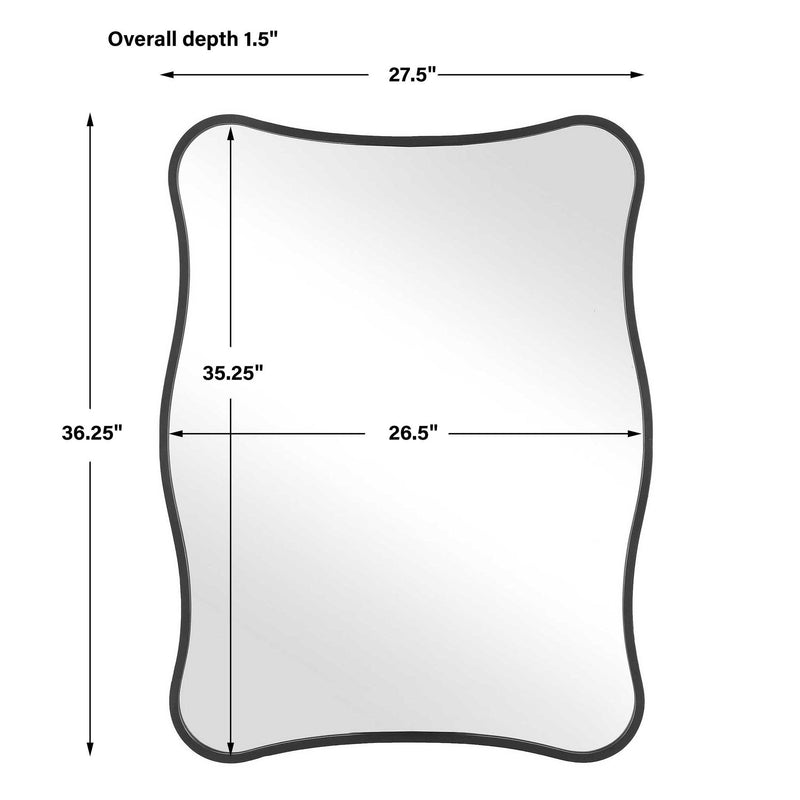 Pavia - Curvy Vanity Mirror