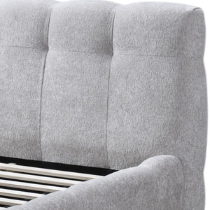 Hannah - Eastern King Bed - Gray