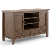 Warm Shaker - TV Media Stand Handcrafted - R&R Furniture Gallery (Fountain Valley, CA)