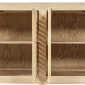 Alden - 4 Door Cabinet - White