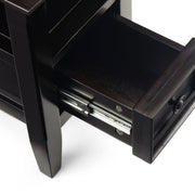 Amherst - Narrow Side Table - Hickory Brown - R&R Furniture Gallery (Fountain Valley, CA)