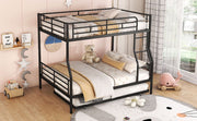 Steel construction bunk bed by DreamHaus featuring a sturdy frame and space-saving design for children's or guest rooms.