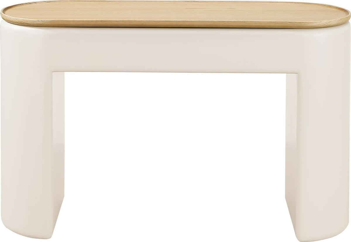 Oskar Lift Top Console Table in Barley