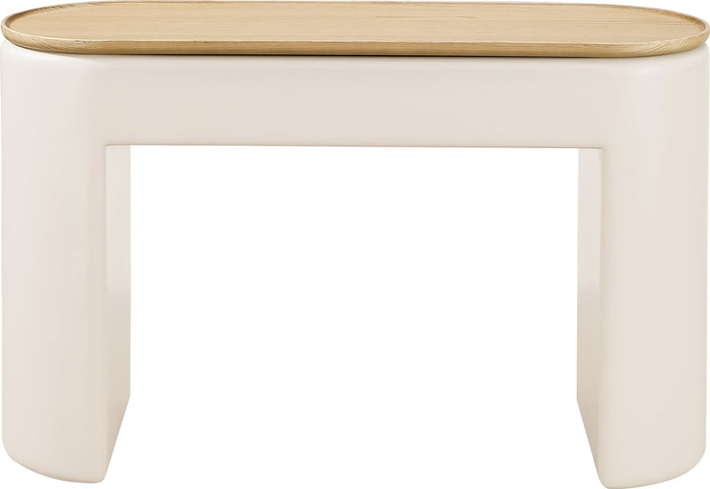 Oskar Lift Top Console Table in Barley