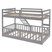 Functional Bunk Bed & Convertible Ladder And Slide - R&R Furniture Gallery (Fountain Valley, CA)