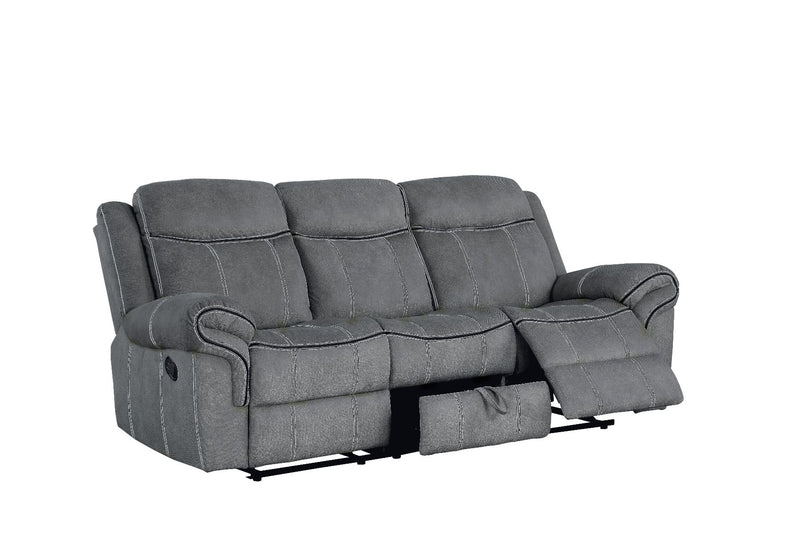Zubaida - Sofa w/USB Dock & Console(Motion) - R&R Furniture Gallery (Fountain Valley, CA)