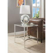 Petunia - End Table - Mirrored & Chrome - R&R Furniture Gallery (Fountain Valley, CA)