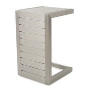 Aluminum Outdoor C - Shaped Side Table For Patio - R&R Furniture Gallery (Fountain Valley, CA)