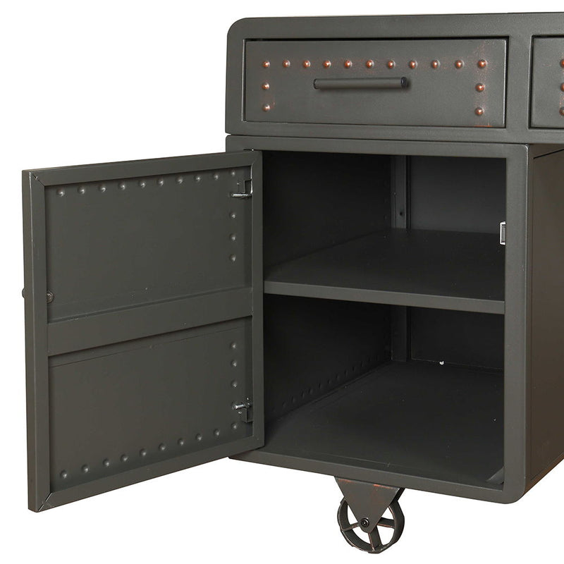 Actaki - Executive Writing Desk - Sandy Gray - R&R Furniture Gallery (Fountain Valley, CA)