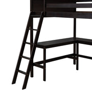 Loft Bed With Shelves With Desk - R&R Furniture Gallery (Fountain Valley, CA)
