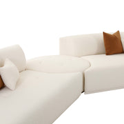 Fickle - Boucle Modular Sectional - R&R Furniture Gallery (Fountain Valley, CA)