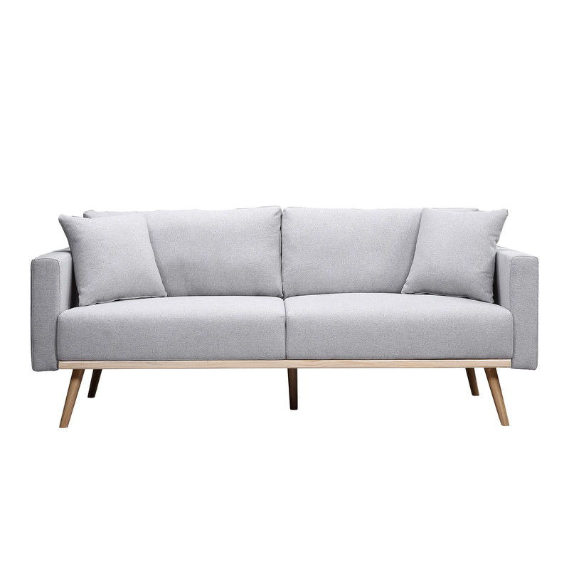Easton - Fabric Sofa With USB Charging Ports Pockets And Pillows - R&R Furniture Gallery (Fountain Valley, CA)