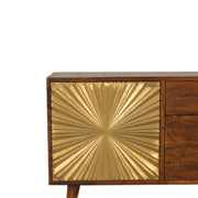 Manila - Sideboard, 3 Drawer - Chestnut - R&R Furniture Gallery (Fountain Valley, CA)