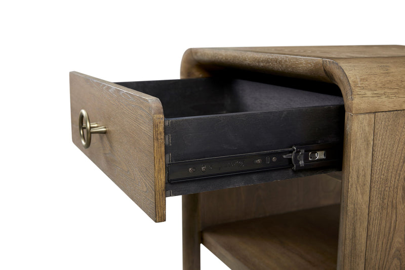 Waterfall - End Table - Light Brown - R&R Furniture Gallery (Fountain Valley, CA)