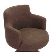 Jeffree - Performance Boucle Swivel Dining Chair - R&R Furniture Gallery (Fountain Valley, CA)