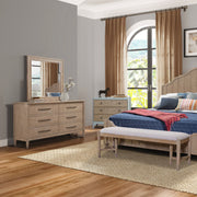 6 Drawer Dresser - Sand - R&R Furniture Gallery (Fountain Valley, CA)