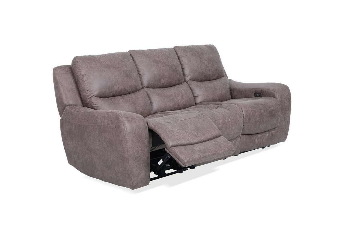 Demetrius - Power Sofa, Brown