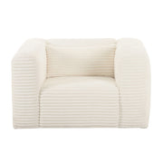 Tarra - Fluffy Oversized Corduroy Armchair - R&R Furniture Gallery (Fountain Valley, CA)