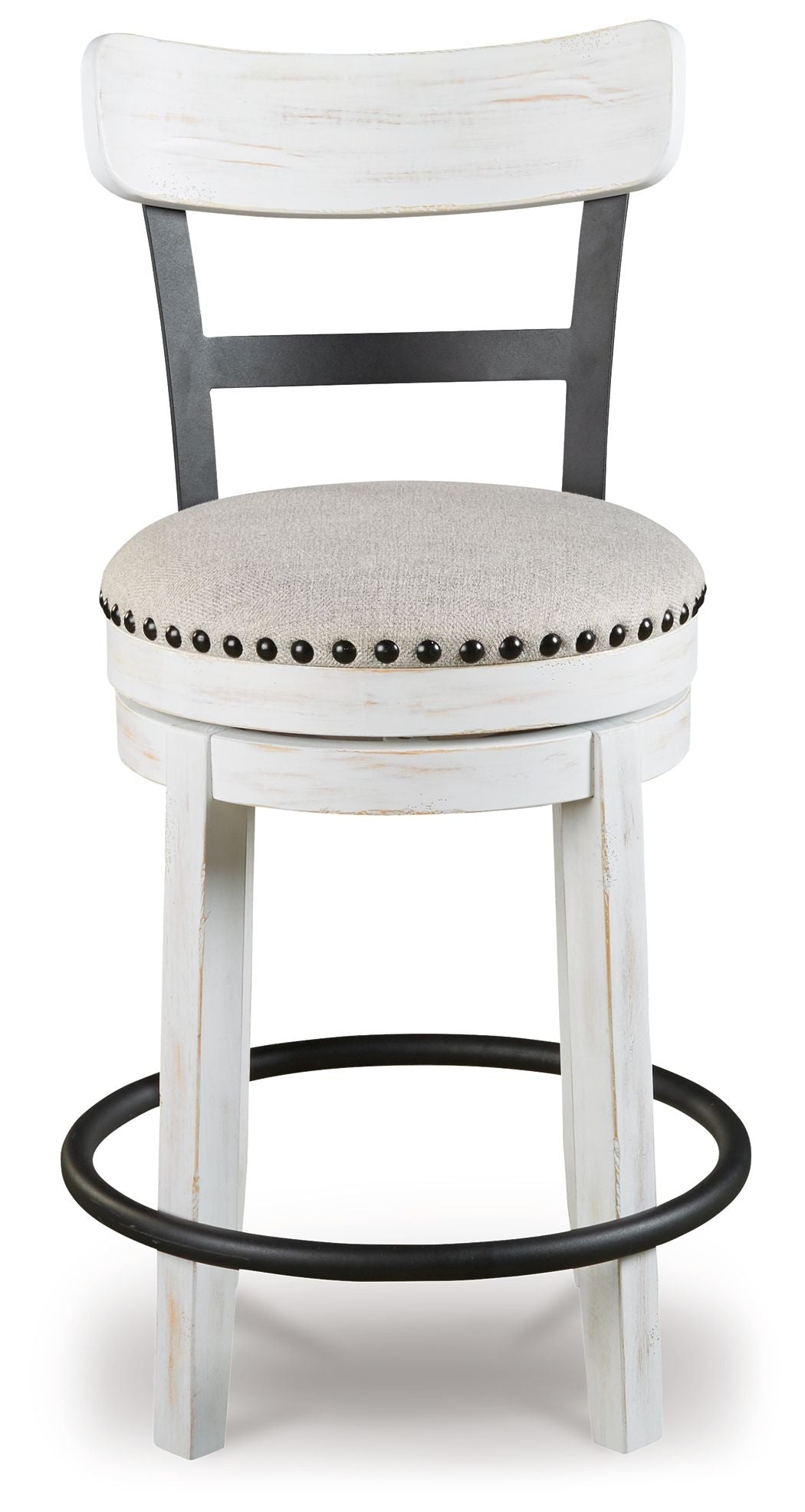 Valebeck - Full Back Swivel Stool - R&R Furniture Gallery (Fountain Valley, CA)