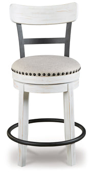 Valebeck - Full Back Swivel Stool - R&R Furniture Gallery (Fountain Valley, CA)