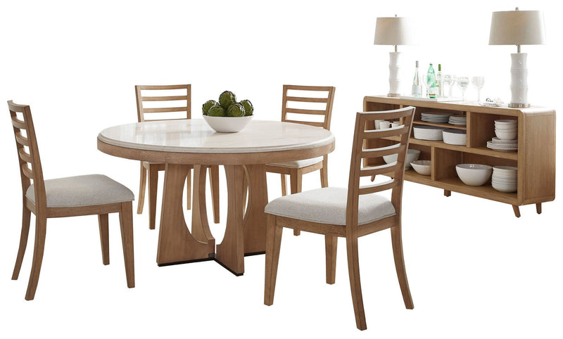 Escape - Round Dining Set - R&R Furniture Gallery (Fountain Valley, CA)