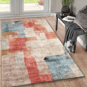 Toucan - 5' X 7' Washable Non - Slip Area Rug - Ivory Multi - R&R Furniture Gallery (Fountain Valley, CA)