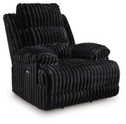 Rhine Falls - Zero Wall Power Recliner - Onyx - R&R Furniture Gallery (Fountain Valley, CA)