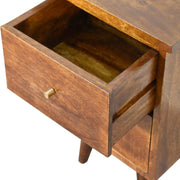 Bedside Table - Chestnut - R&R Furniture Gallery (Fountain Valley, CA)
