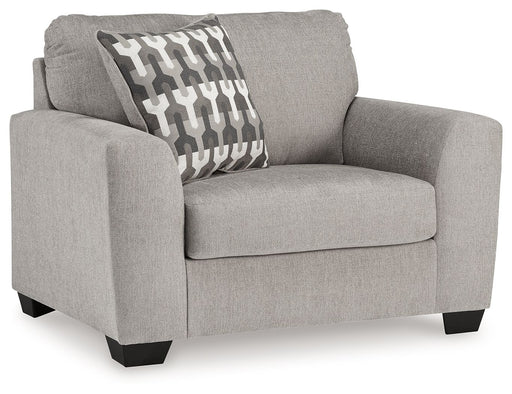Avenal Park - Chair And A Half - Flannel - R&R Furniture Gallery (Fountain Valley, CA)