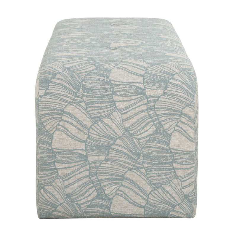 Amie - Bench - Spa Blue