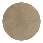 Round Coffee Table With Solid Veneer Top - R&R Furniture Gallery (Fountain Valley, CA)