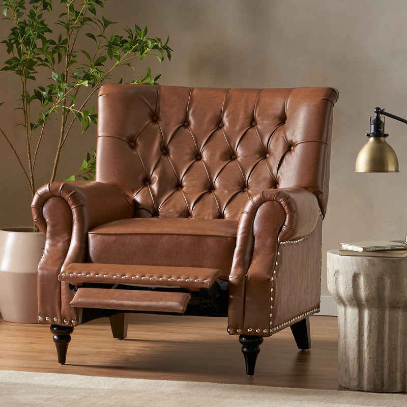 Classic Style Push Back Chair - R&R Furniture Gallery (Fountain Valley, CA)
