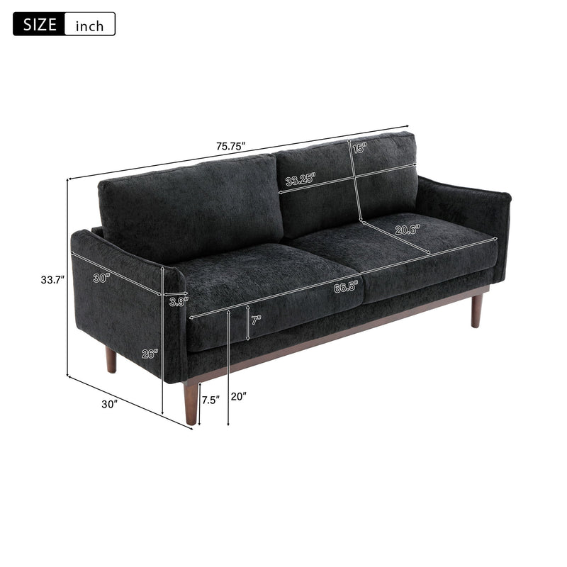 Loveseat Sofa With Spacious Seating - R&R Furniture Gallery (Fountain Valley, CA)