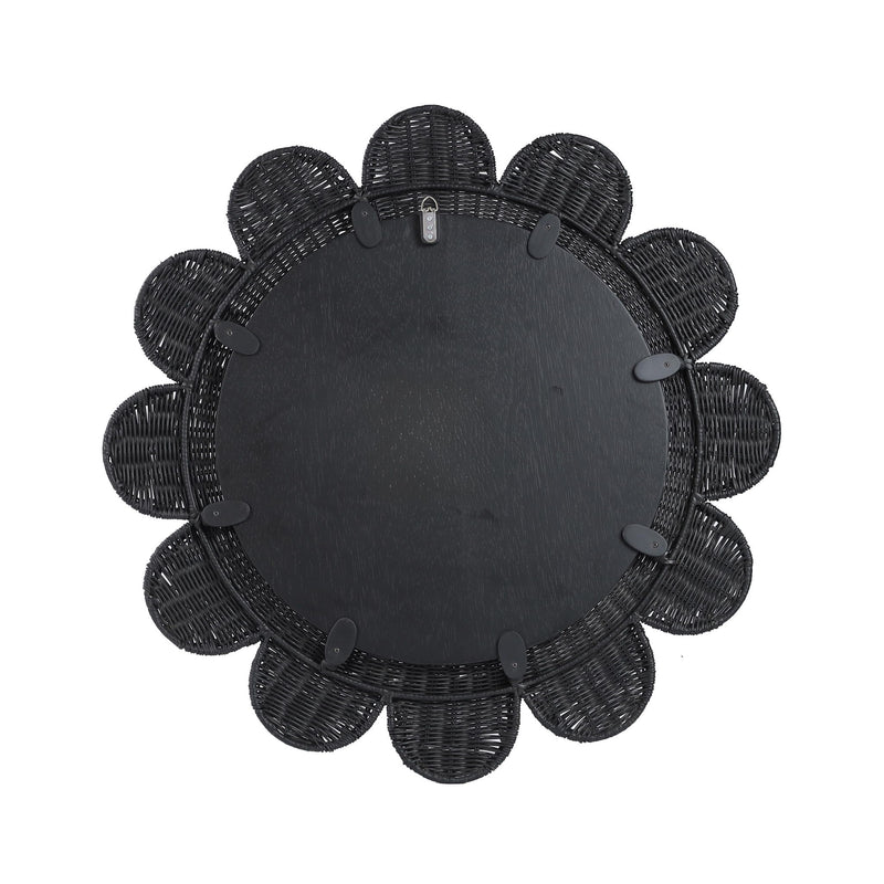 Coralie - Rattan Round Mirror - R&R Furniture Gallery (Fountain Valley, CA)
