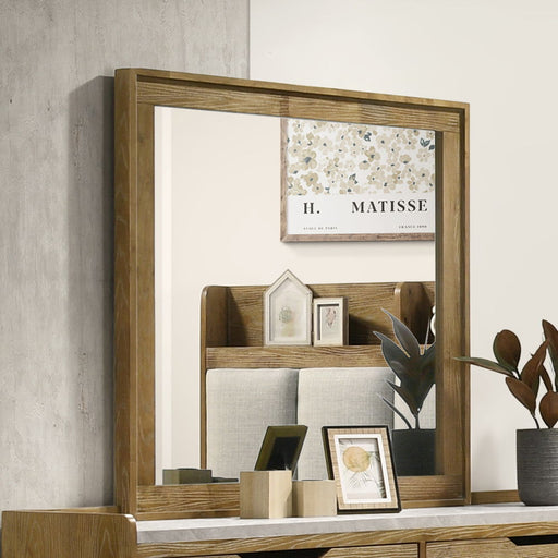 Garcia - Mirror - Light Brown - R&R Furniture Gallery (Fountain Valley, CA)