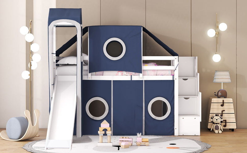 Loft Bed With Tent And Tower - R&R Furniture Gallery (Fountain Valley, CA)