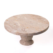 Natural Cake Stand - Travertine - R&R Furniture Gallery (Fountain Valley, CA)