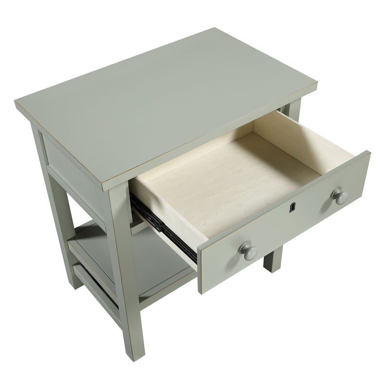 Finley - 1 Drawer Storage Nightstand - R&R Furniture Gallery (Fountain Valley, CA)