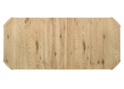 Magnus - Extendable Rectangular Dining Table - Oak Finish - R&R Furniture Gallery (Fountain Valley, CA)