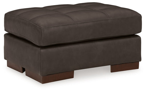 Luigi - Ottoman - Thunder - R&R Furniture Gallery (Fountain Valley, CA)