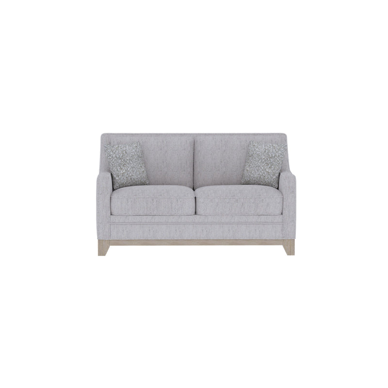 Loveseat With Casual Accent - Gray - R&R Furniture Gallery (Fountain Valley, CA)