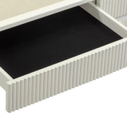 Sarah - Executive Work Desk - Cream - R&R Furniture Gallery (Fountain Valley, CA)
