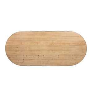 Colette - Oval Dining Table - Blue / Gray